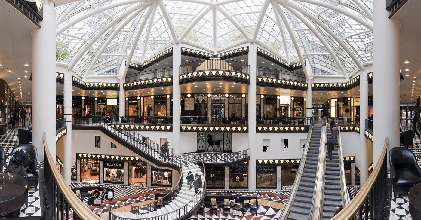 Department store Quartier 206 Shopping Place in Berlin, View from Inside the Place - Top Europe Shopping Places - Planet Travel Advisor