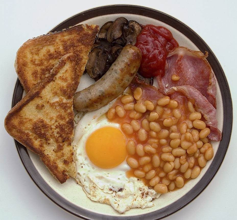 Fried Breakfast - Small full English fried breakfast - Traditional British Foods - Planet Travel Advisor Fried Breakfast - Small full English fried breakfast - Traditional British Foods - Planet Travel Advisor