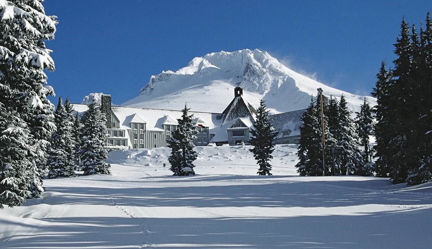 Timberline-Lodge-During-Winter-in-Mount-Hood-Oregon - Top Attractions and Things to Do in Mount, Hood National Forest, Oregon - Planet Travel Advisor