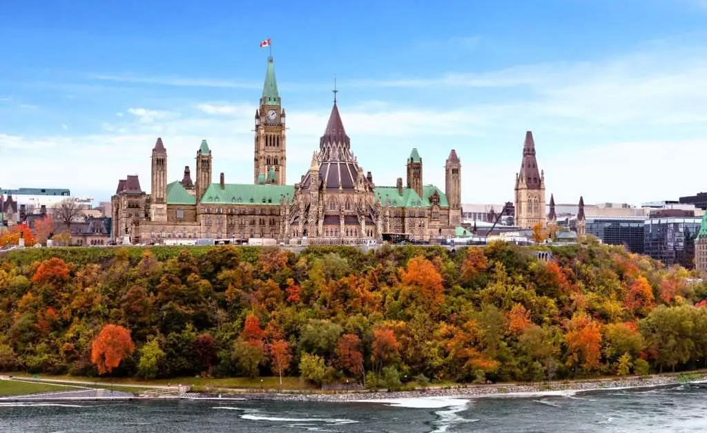 Parliament Hill in Fall, Ottawa, Ontario Canada - Canada in Autumn - Best Time to Visit Canada - Planet Travel Advisor