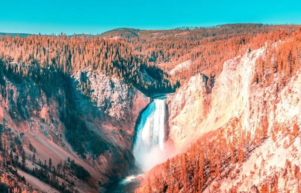 Upper Falls - Powerful Waterfall on the Yellowstone River - Natural Attractions in USA - Planet Travel Advisor