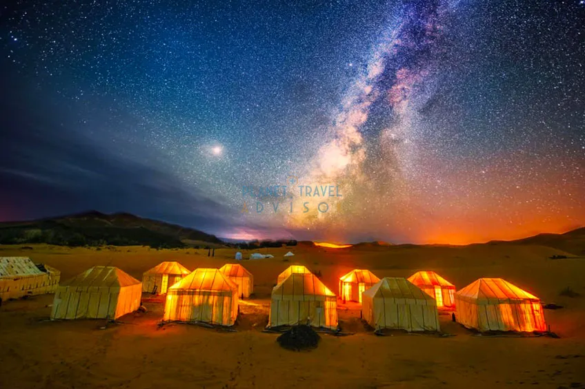 The milky way at the Sahara Desert in Morocco - Best Time to Visit Morocco - Planet Travel Advisor