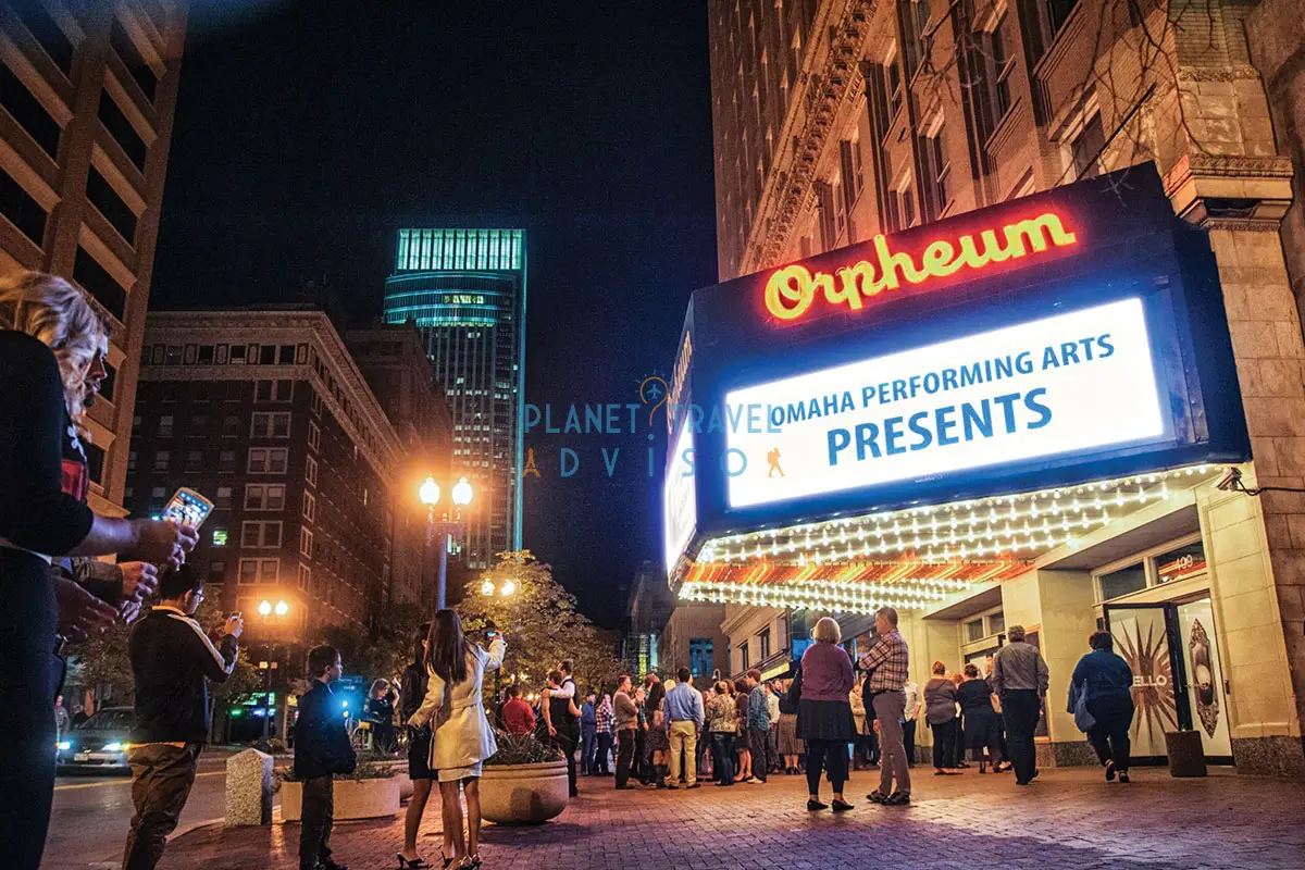 Omaha Performing Arts Center at Night - Planet Travel Advisor Omaha Performing Arts Center at Night - Planet Travel Advisor