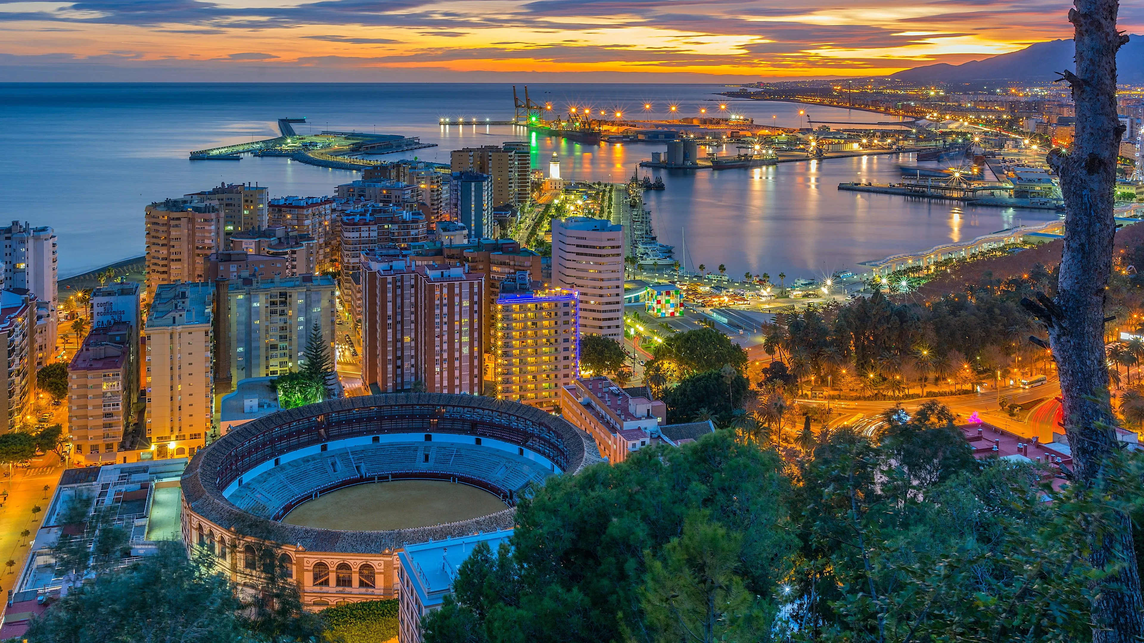 A Panoramic View of Malaga Spain - Where to Travel in January - Planet Travel Advisor