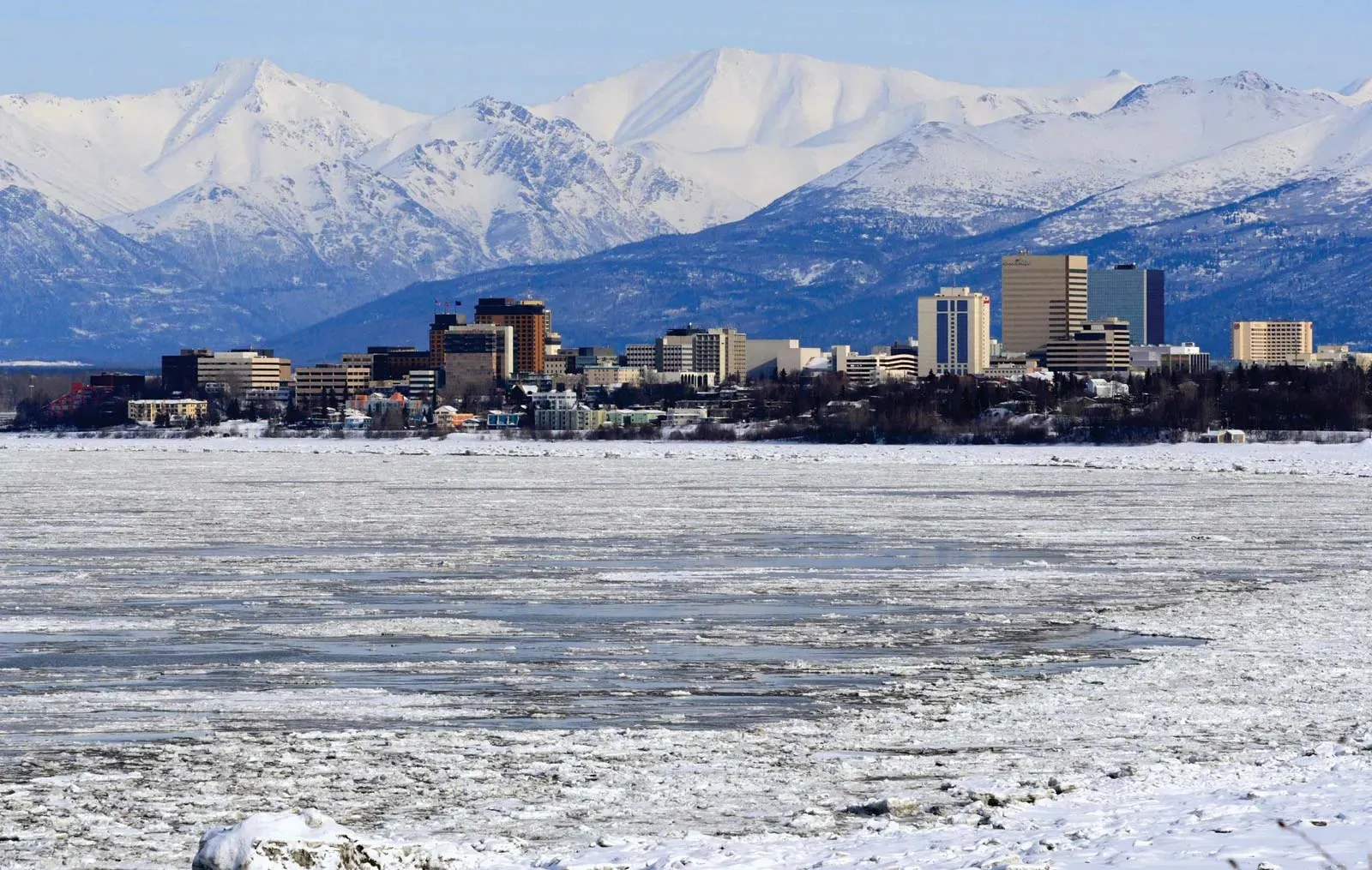 Anchorage Skyline Wallpaper - Where to Travel in July - Planet Travel Advisor
