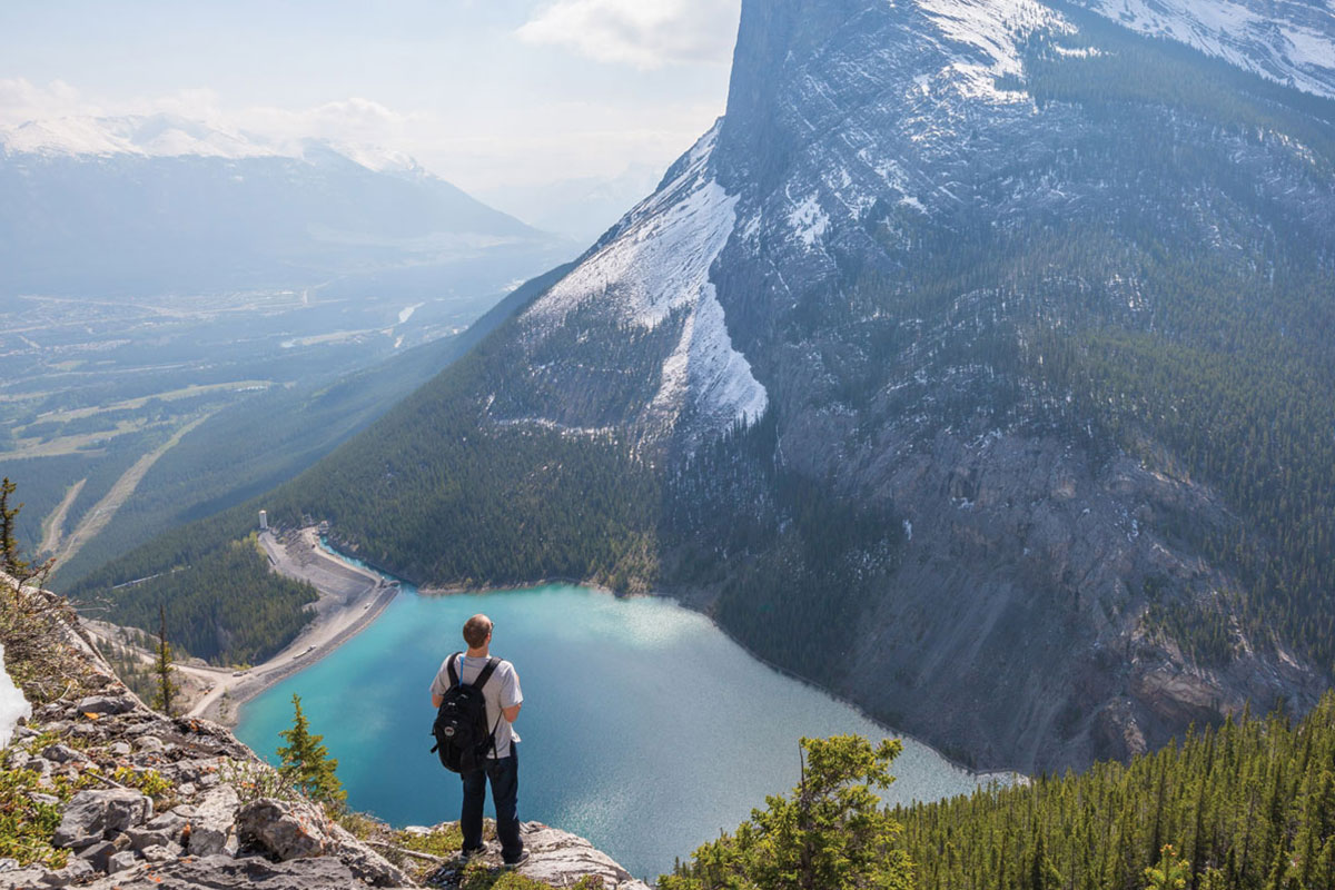 East End of Rundle - Best Time to Visit Canada for Hiking - Planet Travel Advisor