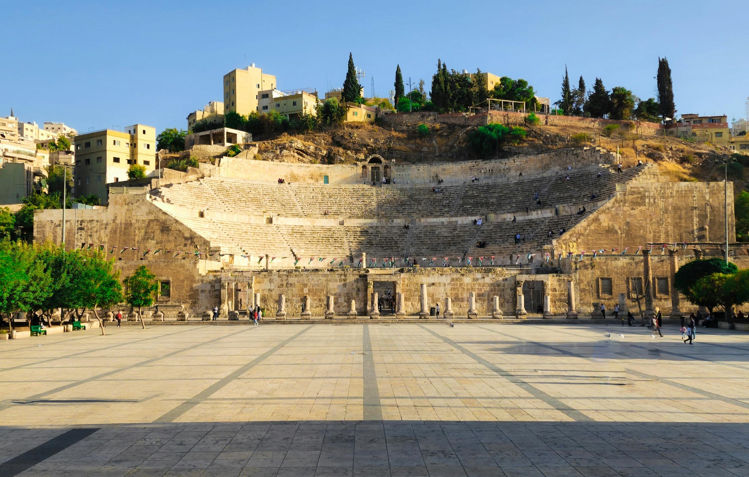Roman Theater of Amman on the Edge of Hashemite Plaza - Planet Travel Advisor