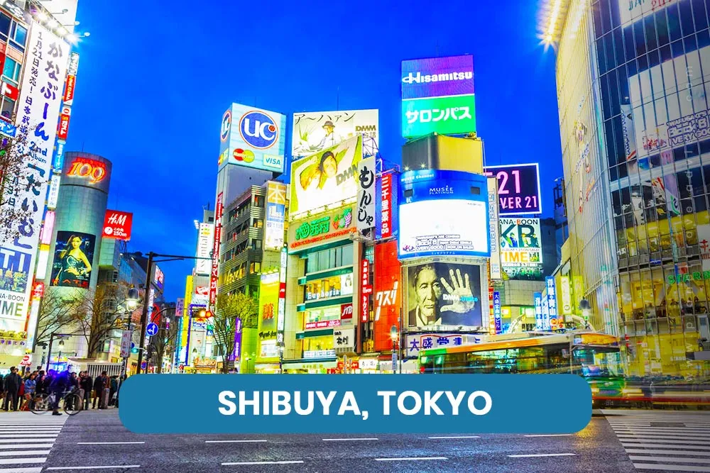 Shibuya, Tokyo - Worst Time to Visit Japan