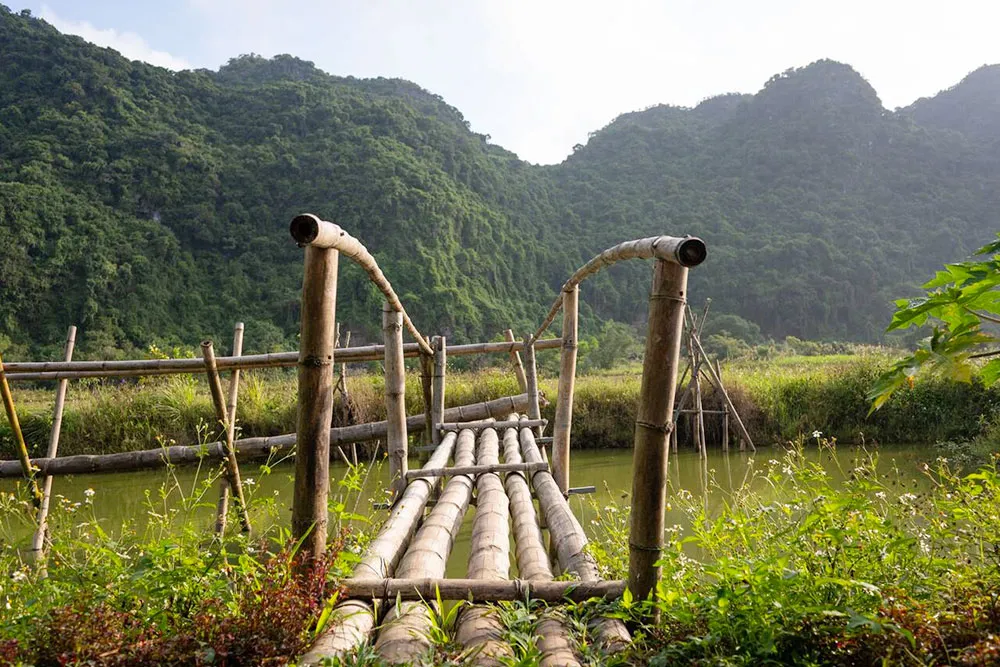 A Bridge Made of Bamboo, Viet Hai Village - Planet Travel Advisor