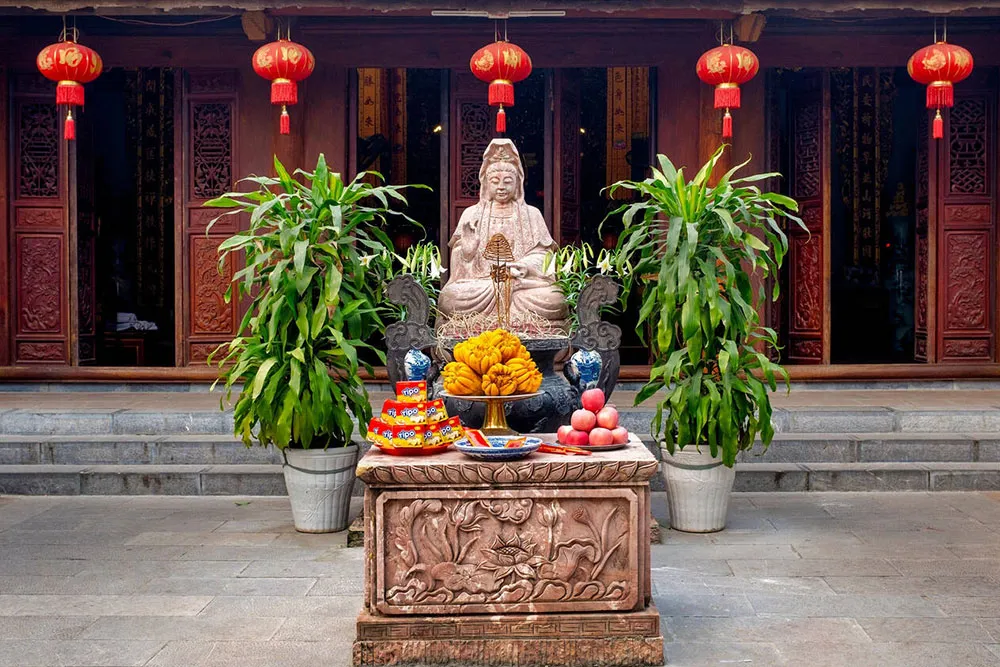 Avalokitesvara Shrine in the One Pillar Pagoda Complex - Planet Travel Advisor