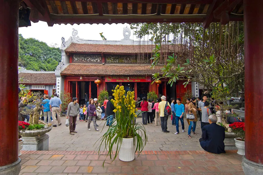 Horizontal View of Ngoc Son Temple - Planet Travel Advisor