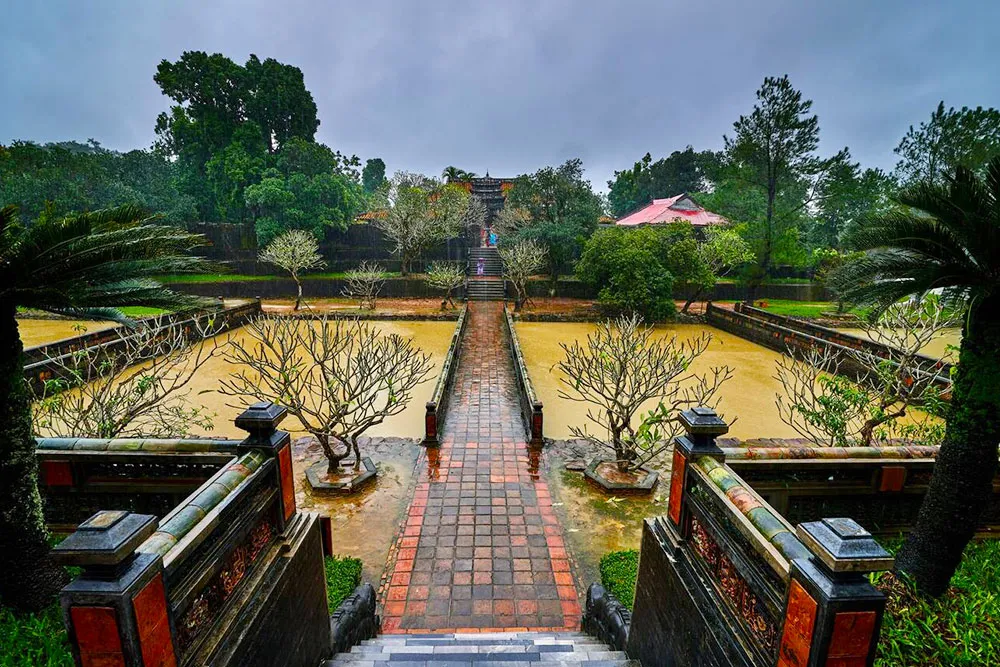 Minh Lau Pavilion at the Minh Mang Tomb in Hue - Planet Travel Advisor