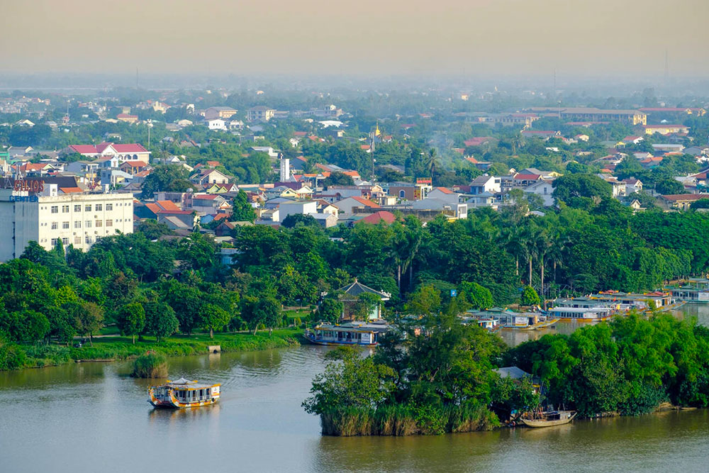 Perfume River and Hue Skyline - Planet Travel Advisor Perfume River and Hue Skyline - Planet Travel Advisor