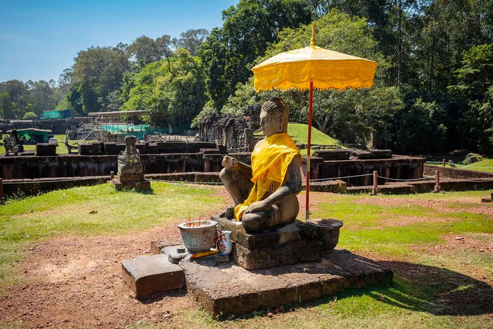 Buddhist Statue of the Leper King on the Terrace - Planet Travel Advisor