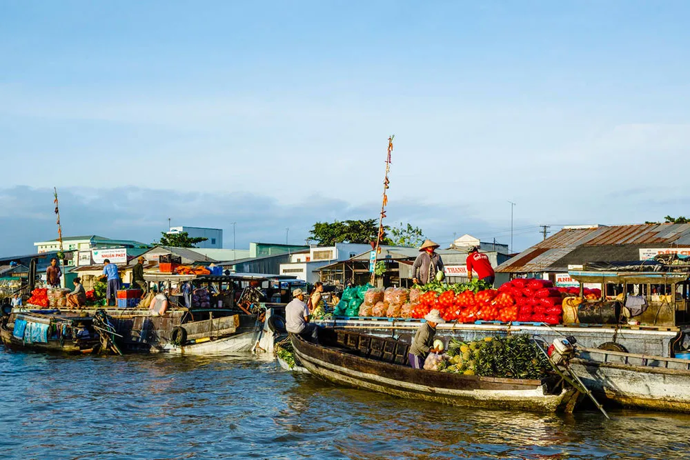 Cai Rang Floating Market at the Mekong Delta - Planet Travel Advisor
