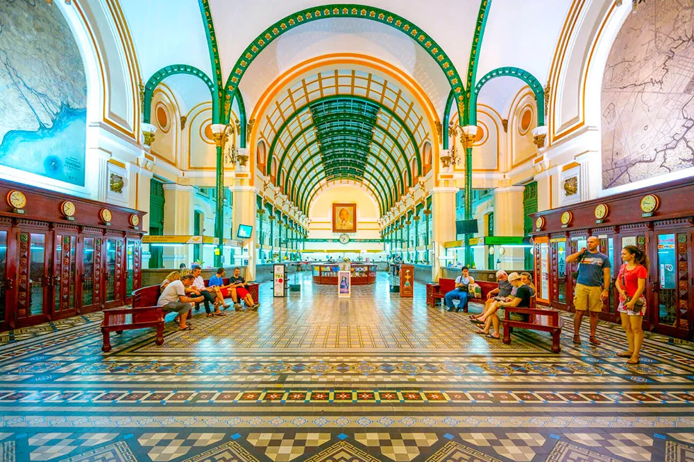 Inside the French-style Post Office in Vietnam - Planet Travel Advisor