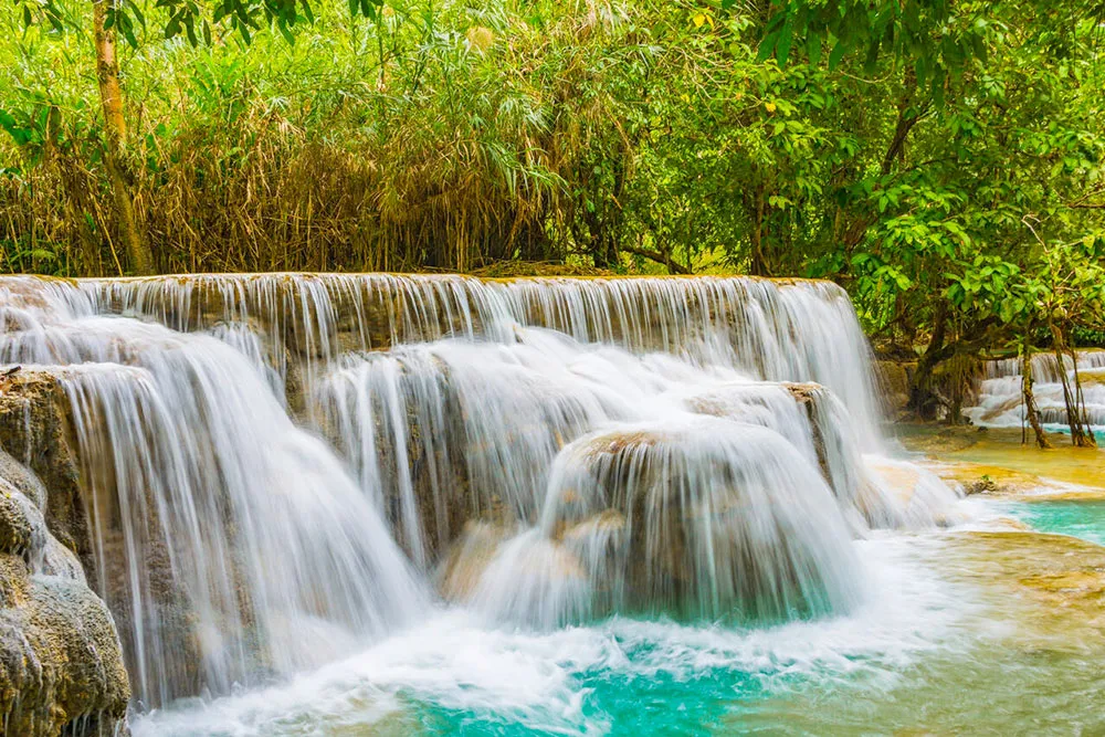 Small Waterfalls, Khuang Si Waterfall - Planet Travel Advisor