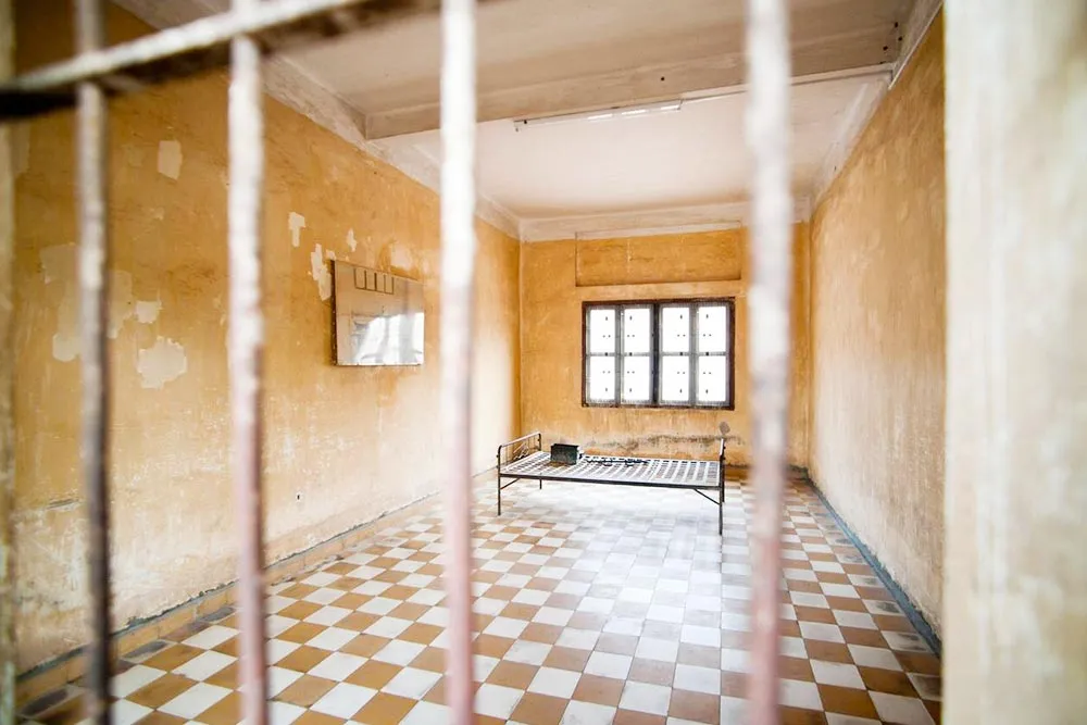 Torture Room at The Tuol Sleng Genocide Museum - Planet Travel Advisor