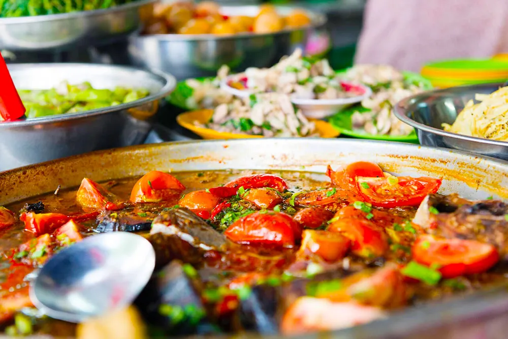 Vegetable Dish at Street Food Stall in Saigon - Planet Travel Advisor
