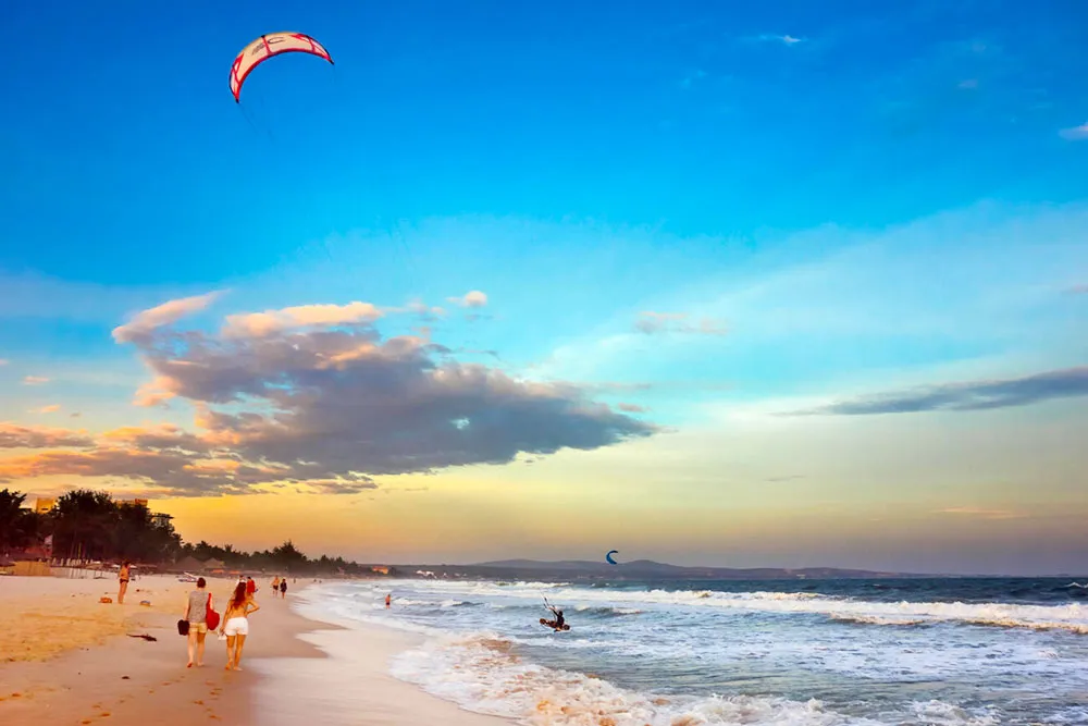 View of Mui Ne Beach at Sunset - Planet Travel Advisor
