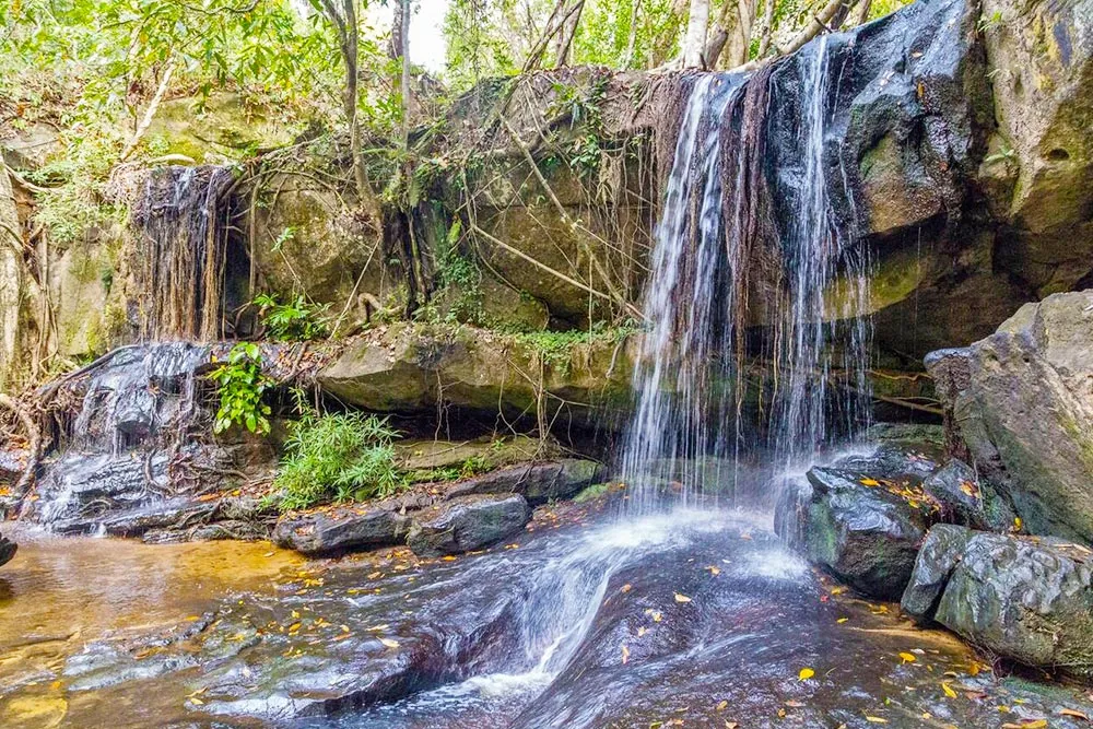 Waterfall in the Rain Forest, Phnom Kulen National Park - Planet Travel Advisor