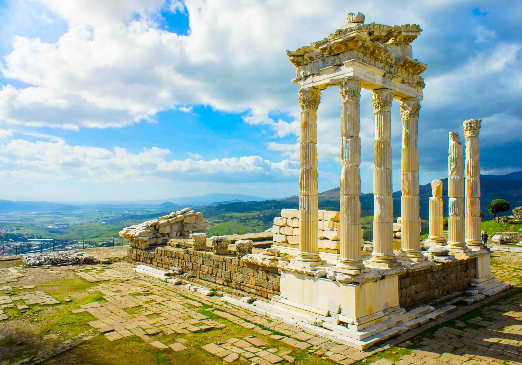 Step Into History at the Temple of Trajan in Pergamon