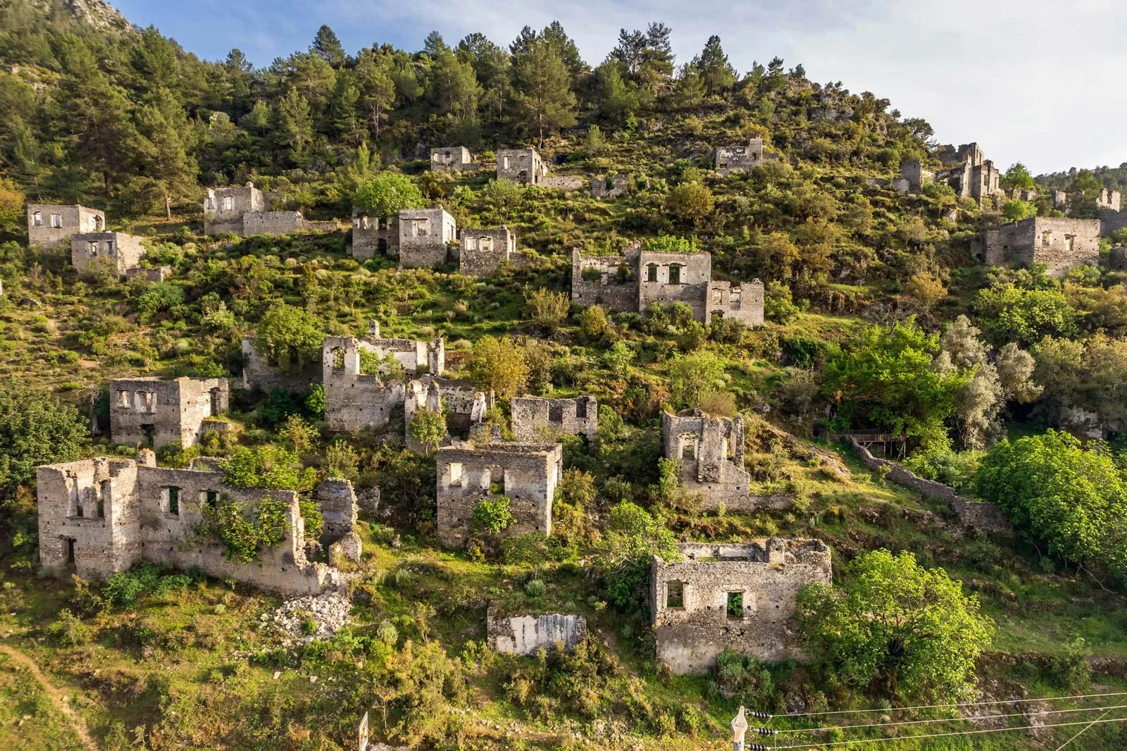 The Forgotten Village of Kayaköy in Turkey
