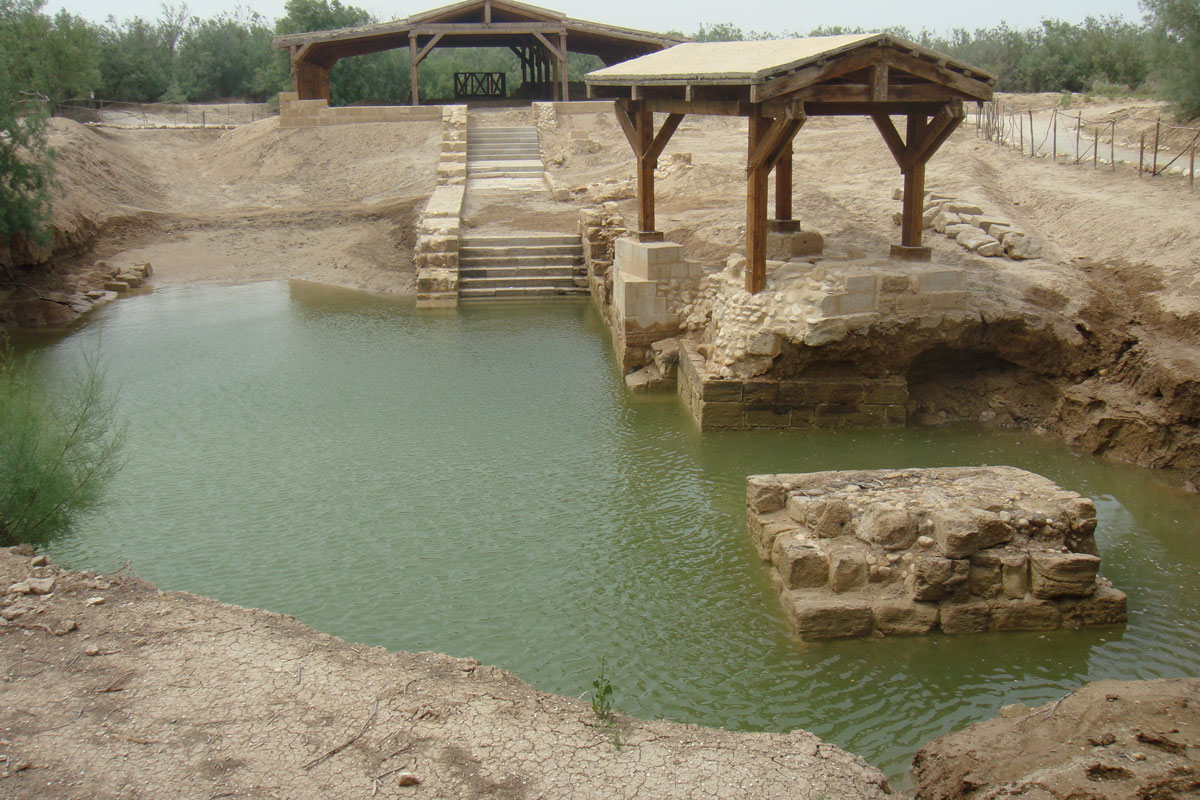 Visiting the Baptism Site in Jordan